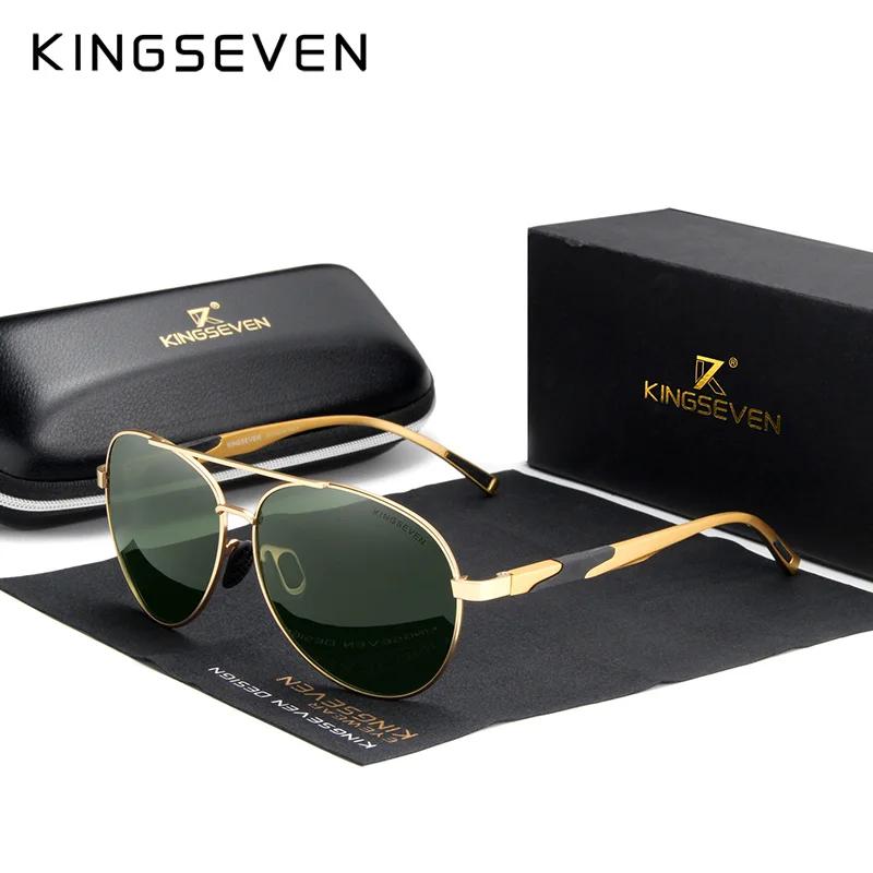 KINGSEVEN Brand Design ˷̴ ۶  (High)  (Definition)  Driving Mirror  glasses Gafas  